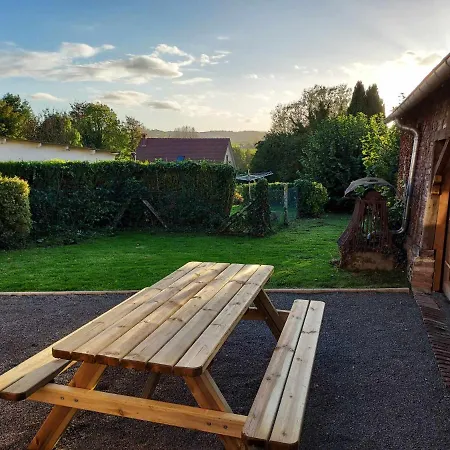 Le Refuge De Normandie Avec Spa Et Cheminee Mesnieres-en-Bray Exterior foto