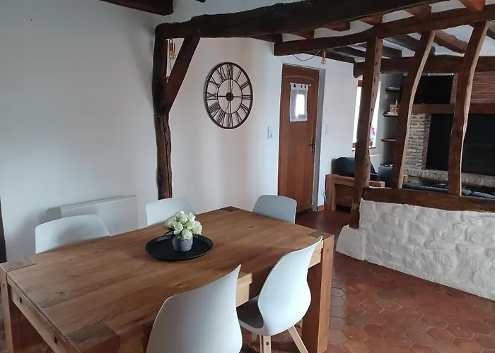 Le Refuge De Normandie Avec Spa Et Cheminee
